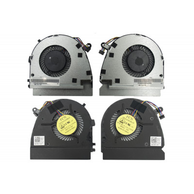 Оригинальный вентилятор Dell Vostro V5460 V5470 V5480 Inspiron 14z-3526 левый+правый Original 4+4 pin (0HGT7X 0PPD50) - купить в магазине allbattery.ua