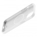Чехол Baseus Liquid Silica Gel Magnetic + защитное стекло для iPhone 12 Pro Max Белый (WIAPIPH67N-YC02)
