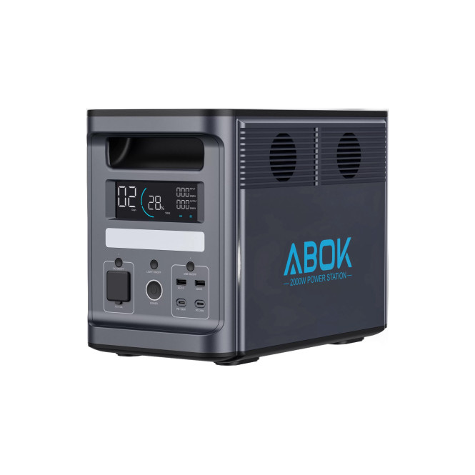 Зарядна станція ABOK ARK2000 2000W 1536Wh (N103)