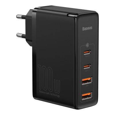 Baseus GaN2 Pro 4 порта: мощное сетевое зарядное устройство для всех устройств