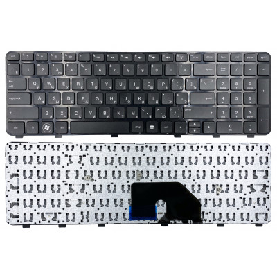 Клавиатура для HP Pavilion DV6-6000 черная  (634139-251)