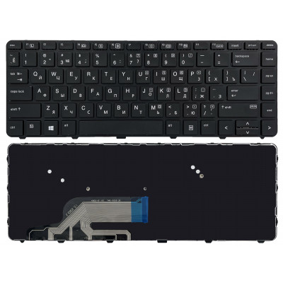 Клавиатура для HP ProBook 430 G3 440 G3 445 G3 430 G4 440 G4 черная тип B1 