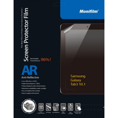 Защитная пленка Monifilm для Samsung Galaxy Tab3 10.1, AR - глянцевая (M-SAM-T003)