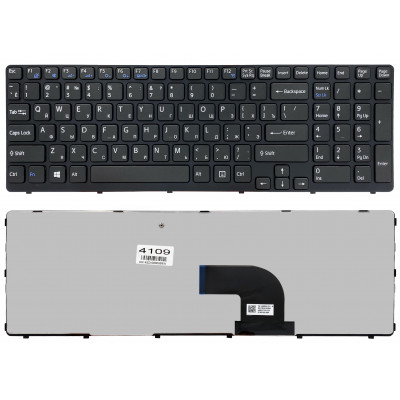 Клавиатура Sony SVE15 SVE17 черная Original PRC (149180791RU) - идеальное решение для вашего ноутбука! Заказывайте на allbattery.ua!