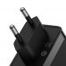 Сетевое зарядное устройство Baseus GaN5 Pro 3 порта, USB + Type-C 140W Черный (CCGP100201)