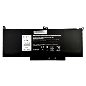 Аккумулятор  для Dell Latitude 7280 7290 7380 7390 7480 7490 7.6V 8200mah 62Wh (F3YGT-2S2P-8200)