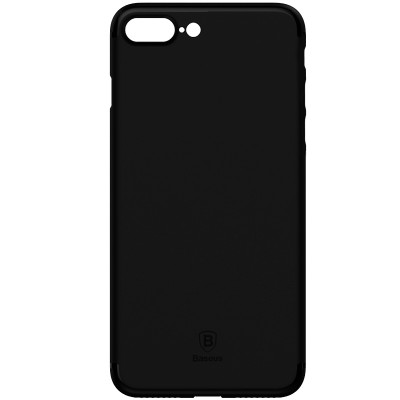 Чехол Baseus для iPhone 8 Plus/7 Plus Slim Black (WIAPIPH7P-CTA01)