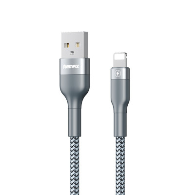 Кабель Remax Sury 2 USB 2.0 to Lightning 2.4A 1M Серый (RC-064i-s)