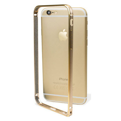 Бампер Devia для iPhone 6/6S Buckle Curve Champagne Gold