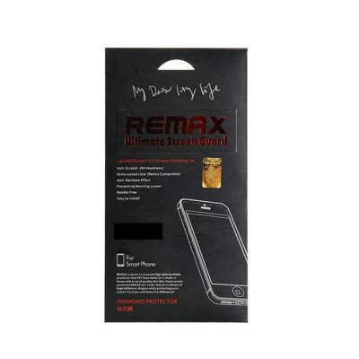 Защитная пленка Remax для Samsung Galaxy S5 Mini - бриллиантовая