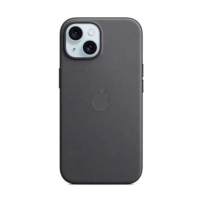 Чохол FineWoven Case with MagSafe  for Apple iPhone 15 Plus (OEM) - Black (ARM71977)