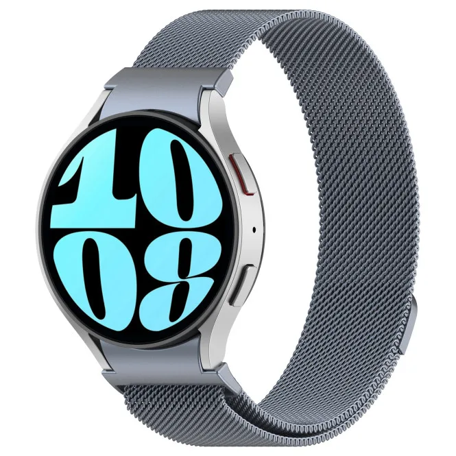 Ремінець ArmorStandart Milanese Magnetic для Samsung Galaxy Watch 7 / FE / 6 / 6 Classic / 5 / 5 Pro / 4 / 4 Classic Grey (ARM86843)
