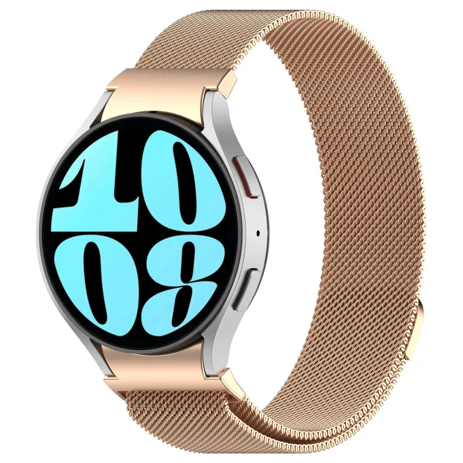 Ремінець ArmorStandart Milanese Magnetic для Samsung Galaxy Watch 7 / FE / 6 / 6 Classic / 5 / 5 Pro / 4 / 4 Classic Gold (ARM86844)