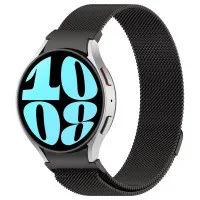 Ремінець ArmorStandart Milanese Magnetic для Samsung Galaxy Watch 7 / FE / 6 / 6 Classic / 5 / 5 Pro / 4 / 4 Classic Black (ARM86842)
