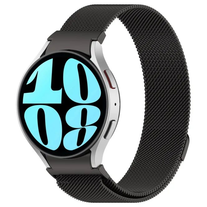 Ремінець ArmorStandart Milanese Magnetic для Samsung Galaxy Watch 7 / FE / 6 / 6 Classic / 5 / 5 Pro / 4 / 4 Classic Black (ARM86842)