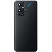 Задня кришка OnePlus 9 Pro чорна, Stellar Black, оригінал PRC + скло камери - частково відсутня краска навколо камери