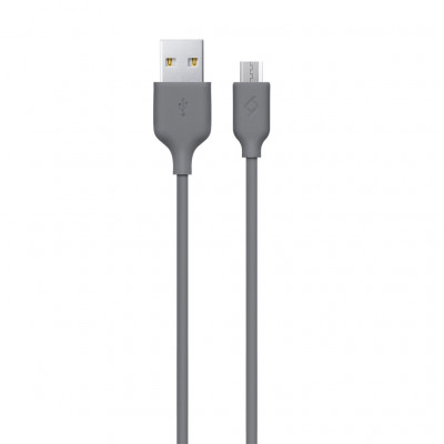 Кабель Ttec USB - мicro USB (M/M), 1.2 м, Gray (2DK7530GR)