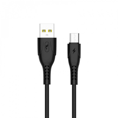 Кабель SkyDolphin S08V USB - micro USB (M/M), 1 м, Black (USB-000565)