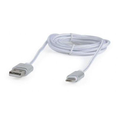 Кабель Cablexpert USB - Lightning + micro USB (M/M), 1.8 м, сірий (CCB-USB2AM-mU8P-6)