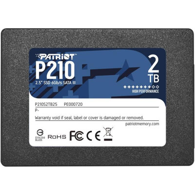 Накопичувач SSD 2TB Patriot P210 2.5