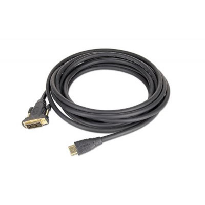 Кабель Cablexpert (CC-HDMI-DVI-15) HDMI-DVI 4.5м чорний Polibag