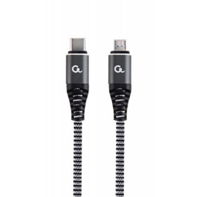 Кабель Cablexpert USB Type-C - micro USB  (M/M), 1.5 м, Grey (CC-USB2B-CMMBM-1.5M)