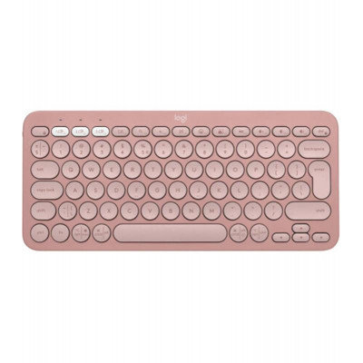 Клавiатура Logitech Pebble Keys 2 K380s Rose (920-011853)