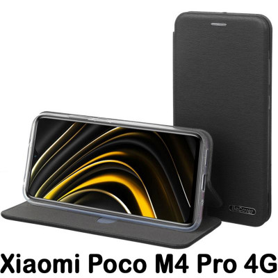 Чохол-книжка BeCover Exclusive для Xiaomi Poco M4 Pro 4G Black (707923)