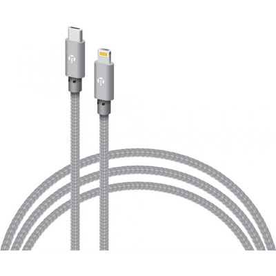Кабель Intaleo CBGNYTL1 USB Type-C - Lightning (M/M), 30W, 1 м, Grey (1283126559587)