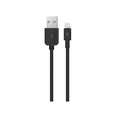Кабель Ttec USB - Lightning (M/M), 1.2 м, Black (2DKM01S)