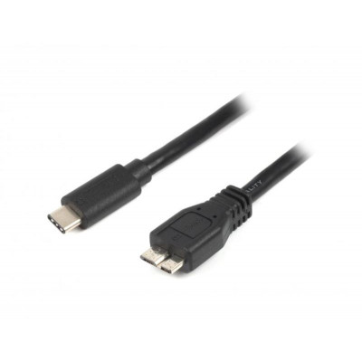 Кабель Cablexpert USB Type-C - micro USB Type-B (M/M), 1 м, чорний (CCP-USB3-mBMCM-1M)