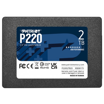 Накопичувач SSD 2TB Patriot P220 2.5