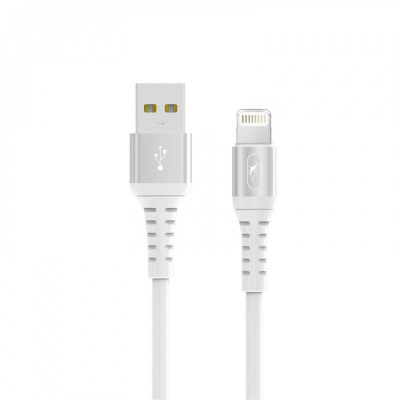 Кабель SkyDolphin S05L TPE Frost Line USB - Lightning (M/M), 1 м, White (USB-000548)
