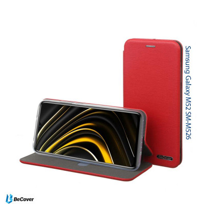 Чохол-книжка BeCover Exclusive для Samsung Galaxy M52 SM-M526 Burgundy Red (707047)