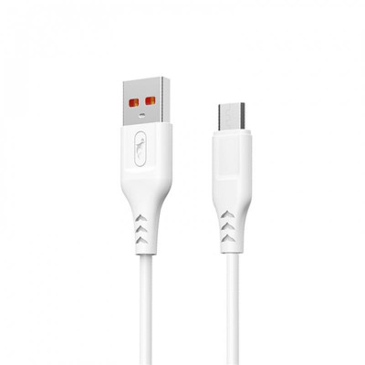 Кабель SkyDolphin S61VB USB - мicro USB (M/M), 2 м, White (USB-000451)