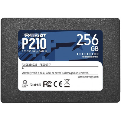 Накопичувач SSD  256GB Patriot P210 2.5