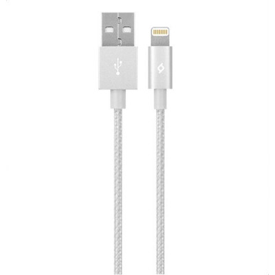 Кабель Ttec USB - Lightning (M/M), AlumiCable, 1.2 м, Silver (2DKM02G)