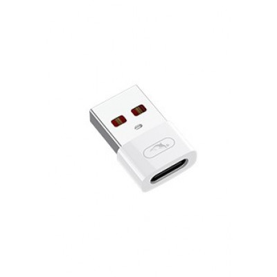 Перехідник SkyDolphin OT08 Mini USB Type-C - USB (F/M), white (ADPT-00032)