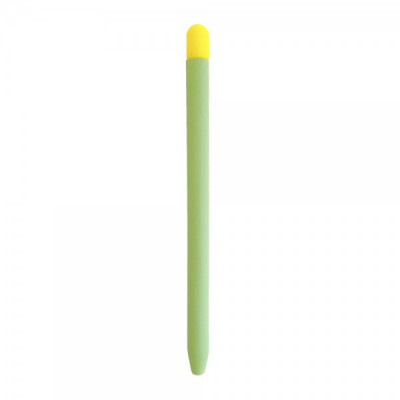 Чохол TPU Goojodoq Matt 2 Golor для стилуса Apple Pencil 2 Green/Yellow (1005002071193896GY)