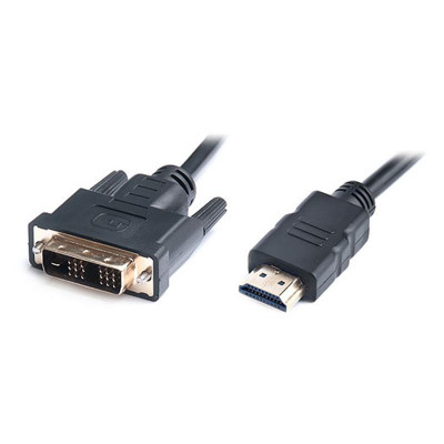 Кабель REAL-EL HDMI - DVI (M/M), 1.8 м, Black (EL123500013)