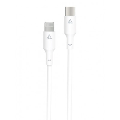 Кабель ACCLAB PwrX USB Type-C - Lightning (M/M), 30 W, 1.2 м, White (1283126559556)