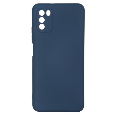 Чохол-накладка Armorstandart Icon для Xiaomi Poco M3 Camera cover Dark Blue (ARM58549)