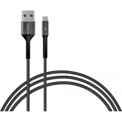 Кабель Intaleo CB0 USB - micro USB (M/M), 1.2 м, Black/Grey (1283126495649)