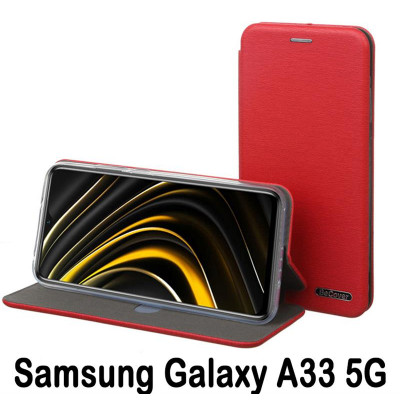 Чохол-книжка BeCover Exclusive для Samsung Galaxy A33 5G SM-A336 Burgundy Red (707933)