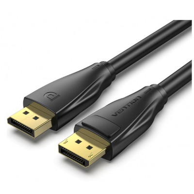 Кабель Vention DisplayPort - DisplayPort (M/M), 2 м, Black (HCDBH)