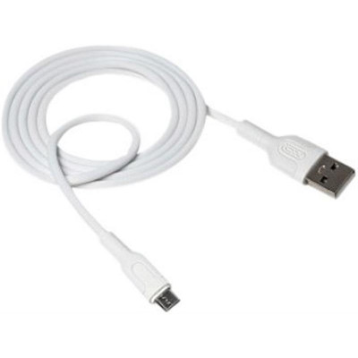 Кабель XO NB212 USB - micro USB (M/M), 2.1 A, 1 м, White (XO-NB212m-WH)