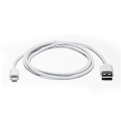 Кабель REAL-EL USB - Lightning (M/M), 1 м, білий (EL123500033)