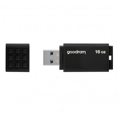 Флеш-накопичувач USB3.2 16GB GOODRAM UME3 Black (UME3-0160K0R11)