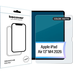 Захисне скло BeCover Matte Anti-Glare для Apple iPad Air 13" M4 2026 (715175)