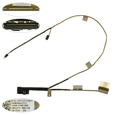 Оригинальный шлейф матрицы для ноутбука ASUS (N501 series), eDP 40 pin, FullHD (14005-01541300) - купить в allbattery.ua